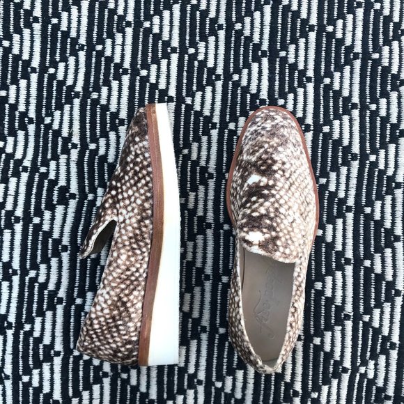 FP Snake Eyes Velvet Loafers, 37 - Picture 7 of 14